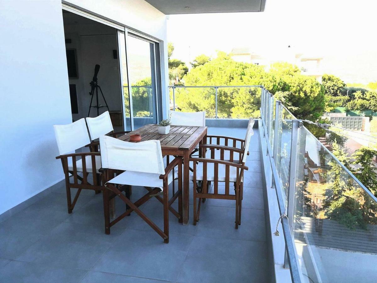 Seaview Pool Villa Near Beach And Athens Airport Pórto Ráfti Exterior foto